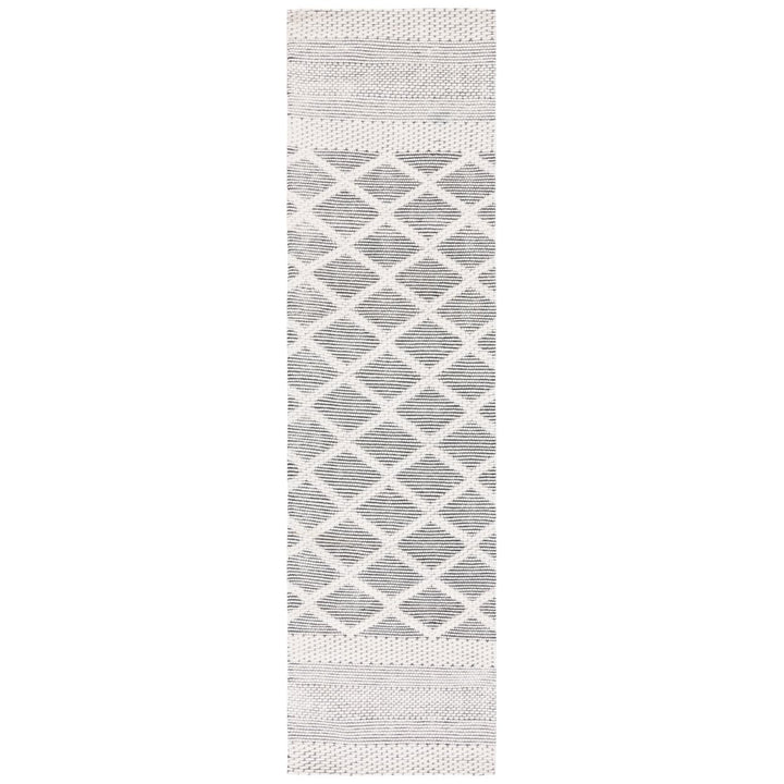 SAFAVIEH Vermont VRM154Z Handwoven Ivory / Black Rug Image 1