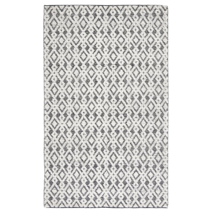 SAFAVIEH Vermont VRM102Z Handwoven Ivory / Black Rug Image 1