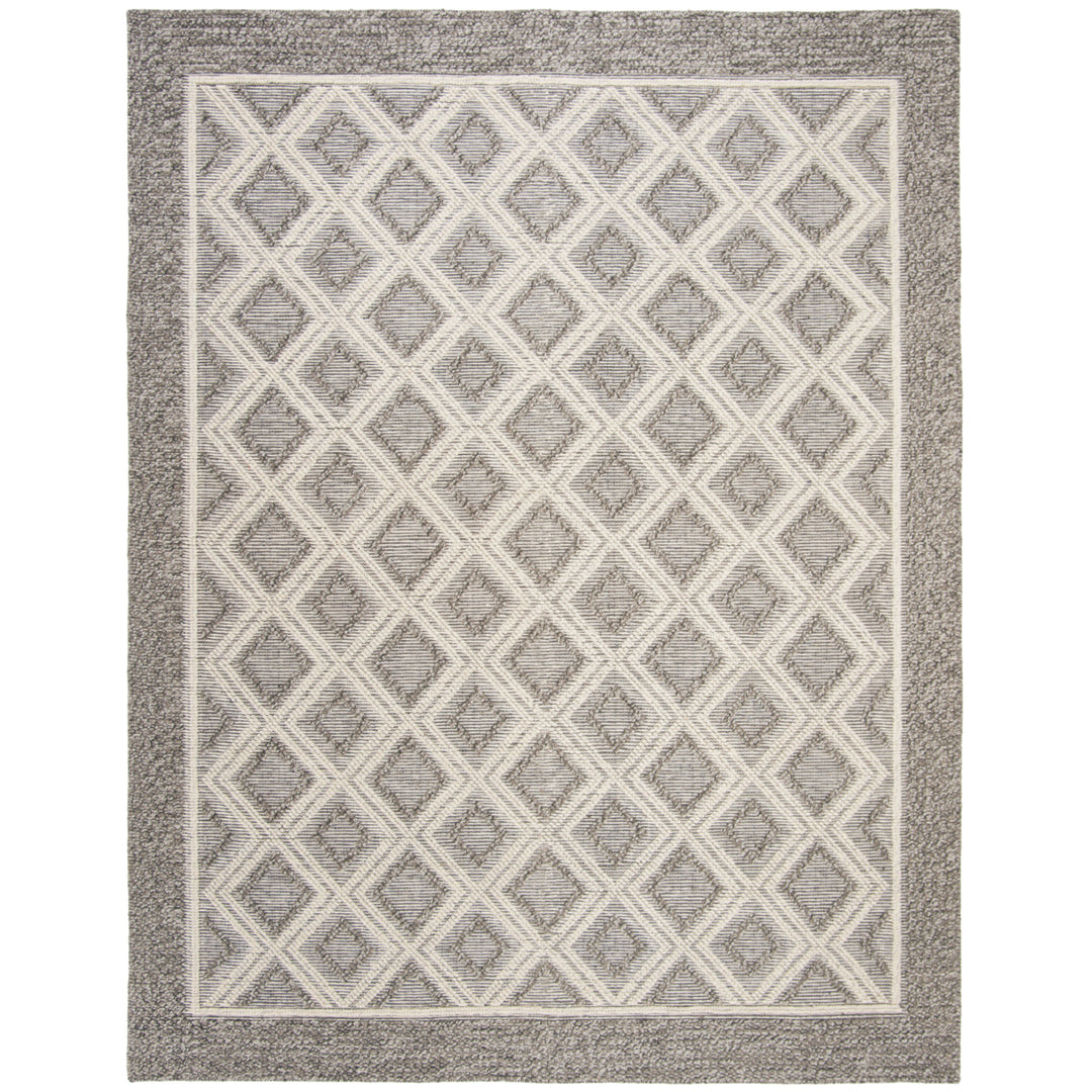 SAFAVIEH Vermont VRM212C Handwoven Grey / Ivory Rug Image 1