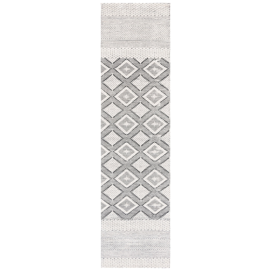 SAFAVIEH Vermont VRM153Z Handwoven Ivory / Black Rug Image 5