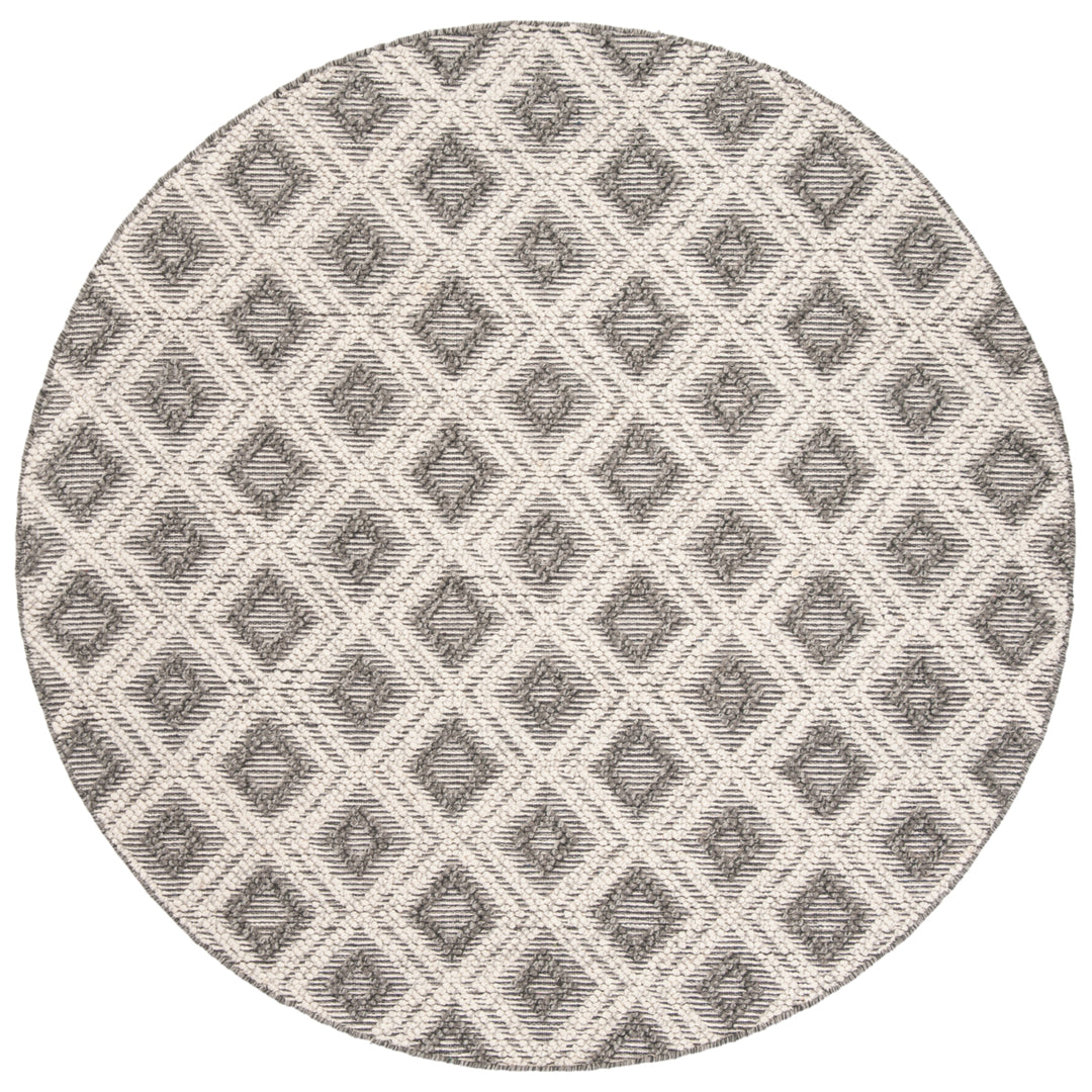 SAFAVIEH Vermont VRM212C Handwoven Grey / Ivory Rug Image 4