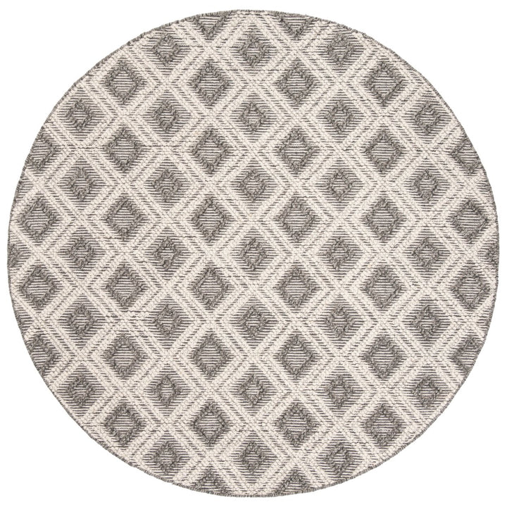 SAFAVIEH Vermont VRM212C Handwoven Grey / Ivory Rug Image 1