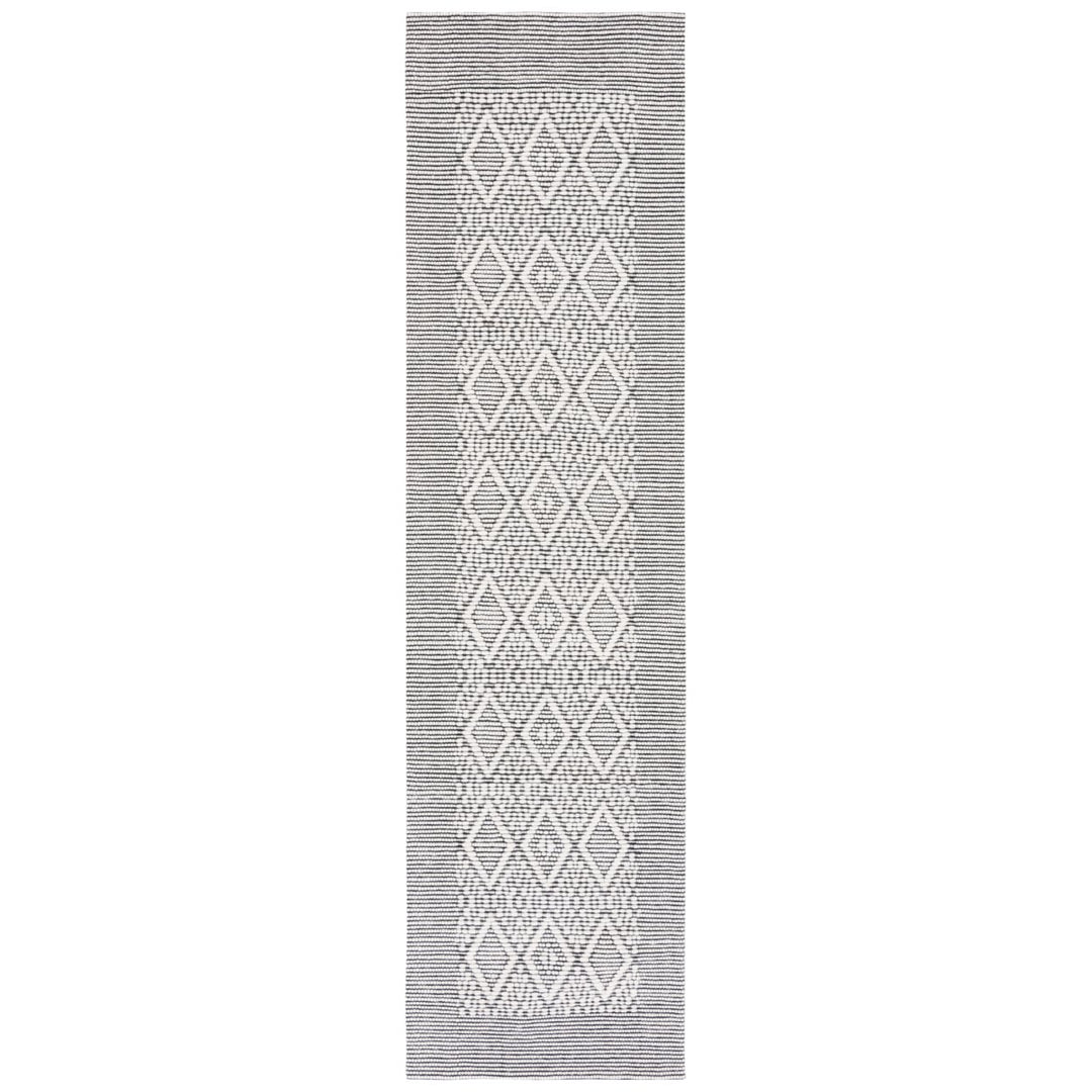 SAFAVIEH Vermont VRM155Z Handwoven Ivory / Black Rug Image 1