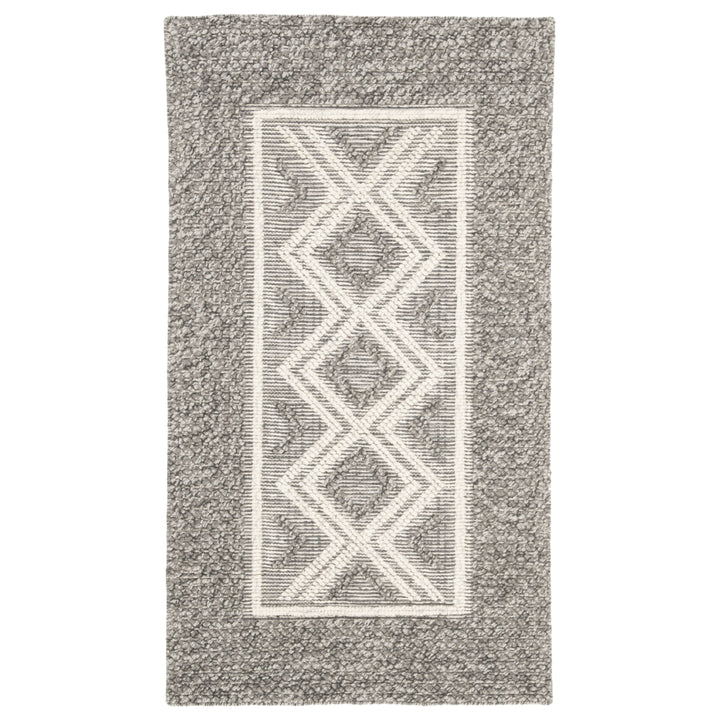 SAFAVIEH Vermont VRM212C Handwoven Grey / Ivory Rug Image 7