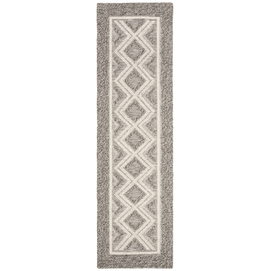 SAFAVIEH Vermont VRM212C Handwoven Grey / Ivory Rug Image 8