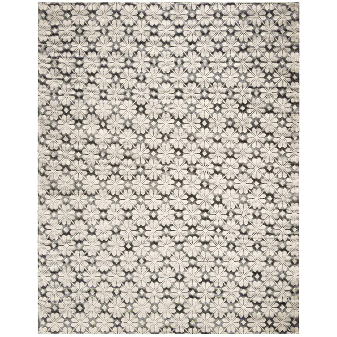 SAFAVIEH Vermont VRM303Z Handwoven Ivory / Black Rug Image 1