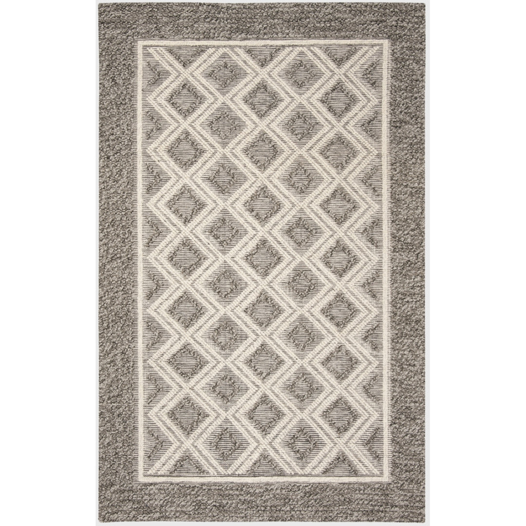 SAFAVIEH Vermont VRM212C Handwoven Grey / Ivory Rug Image 9