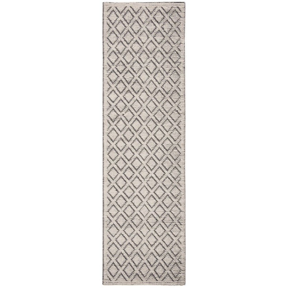 SAFAVIEH Vermont VRM304Z Handwoven Ivory / Black Rug Image 2