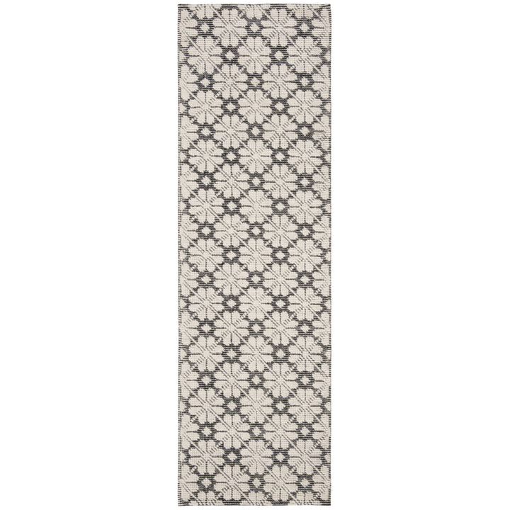 SAFAVIEH Vermont VRM303Z Handwoven Ivory / Black Rug Image 3