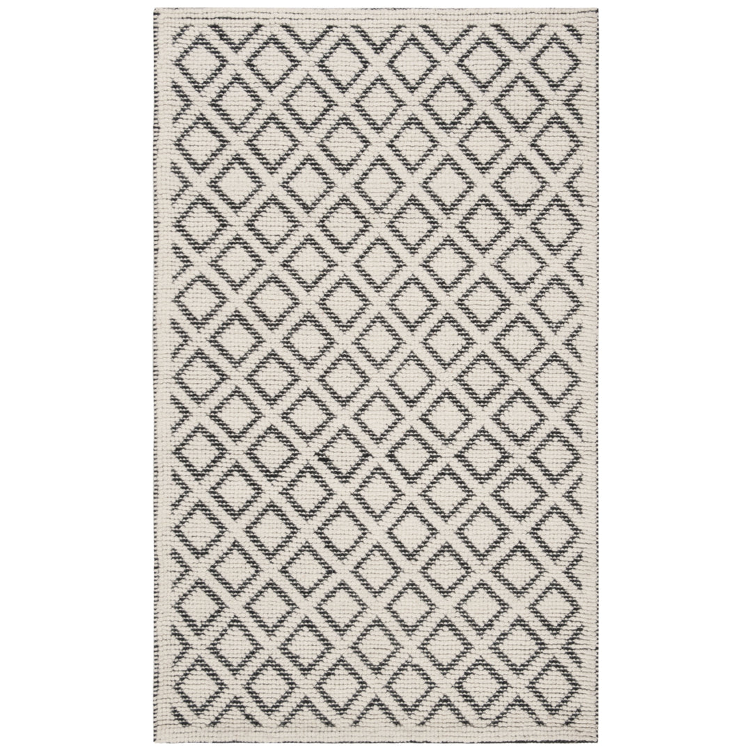 SAFAVIEH Vermont VRM304Z Handwoven Ivory / Black Rug Image 3