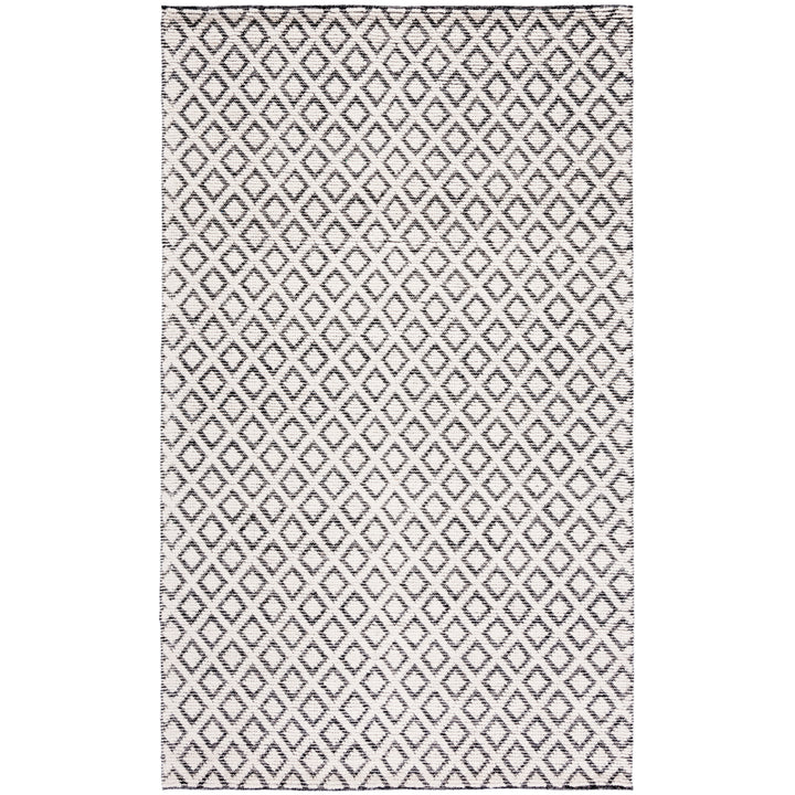 SAFAVIEH Vermont VRM304Z Handwoven Ivory / Black Rug Image 4