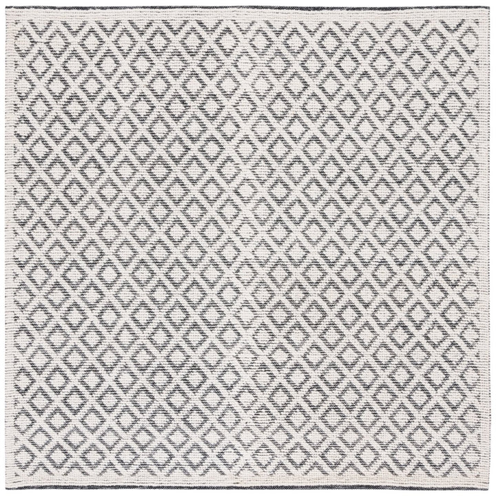 SAFAVIEH Vermont VRM304Z Handwoven Ivory / Black Rug Image 1