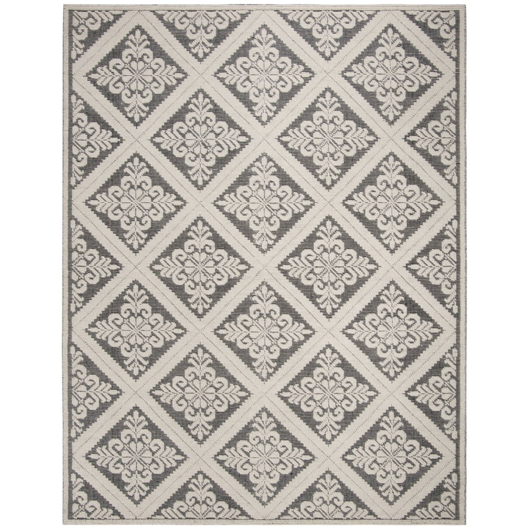 SAFAVIEH Vermont VRM306Z Handwoven Ivory / Black Rug Image 1