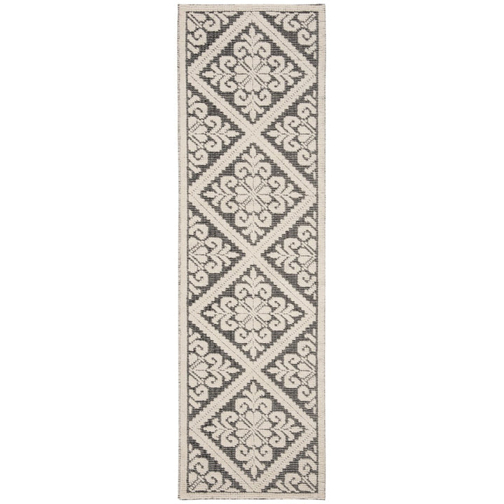 SAFAVIEH Vermont VRM306Z Handwoven Ivory / Black Rug Image 3