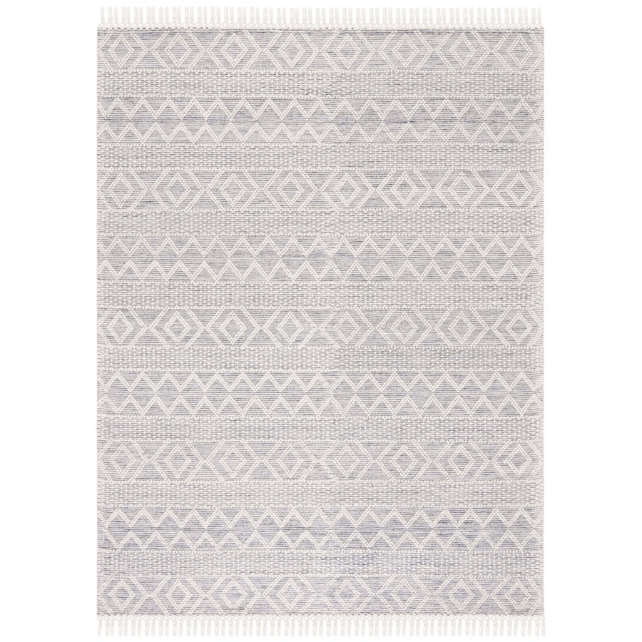 SAFAVIEH Vermont VRM251M Handmade Ivory / Blue Rug Image 1