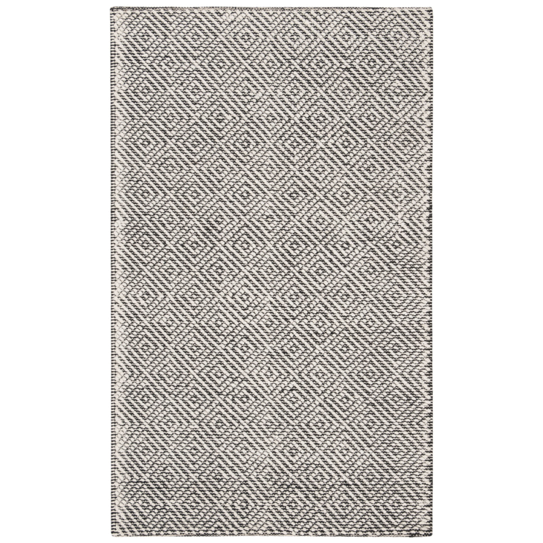 SAFAVIEH Vermont VRM305Z Handwoven Ivory / Black Rug Image 8