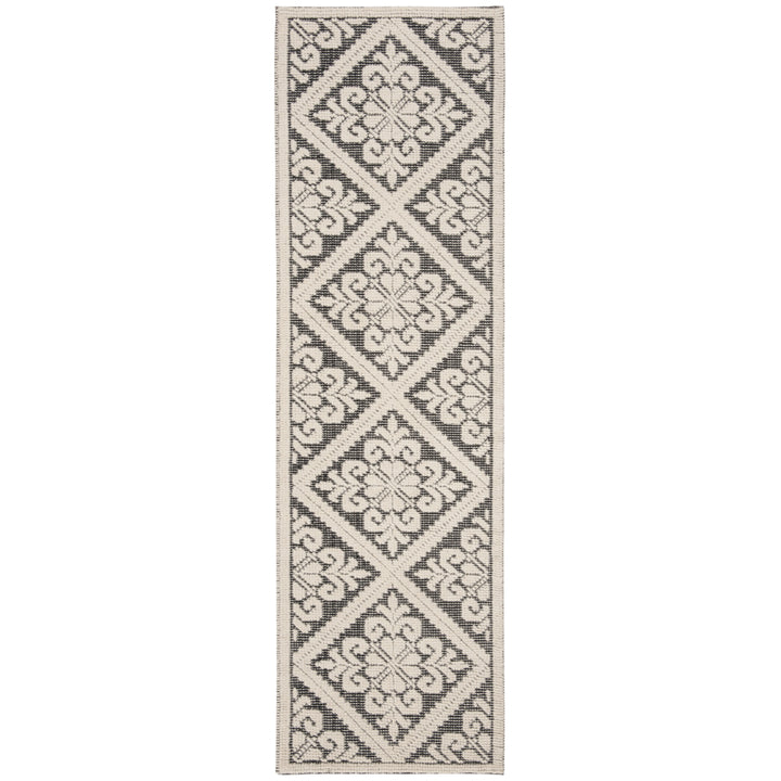 SAFAVIEH Vermont VRM306Z Handwoven Ivory / Black Rug Image 7