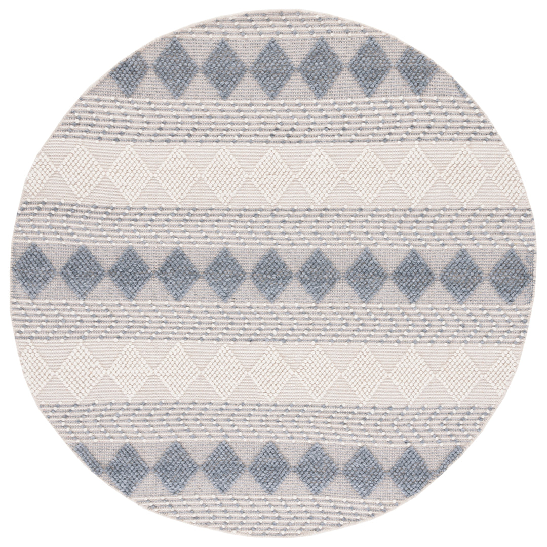 SAFAVIEH Vermont VRM257F Handmade Grey / Ivory Rug Image 1