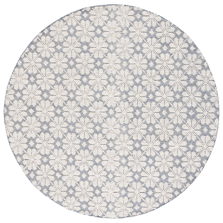 SAFAVIEH Vermont VRM303M Handwoven Ivory / Blue Rug Image 4