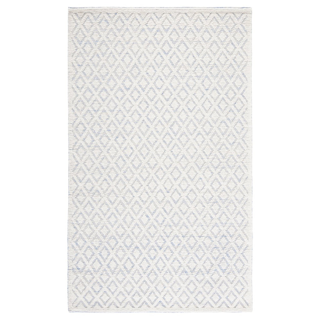 SAFAVIEH Vermont VRM304L Handwoven Ivory /Light Blue Rug Image 1