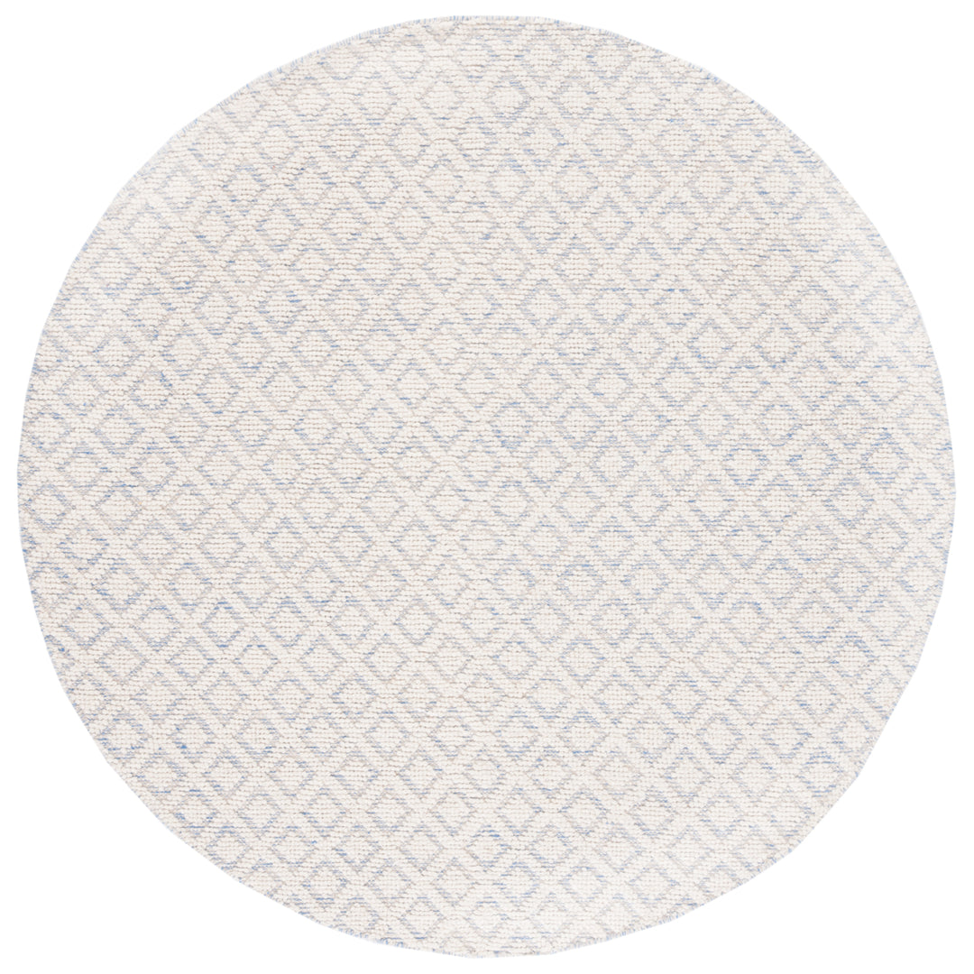 SAFAVIEH Vermont VRM304L Handwoven Ivory /Light Blue Rug Image 4