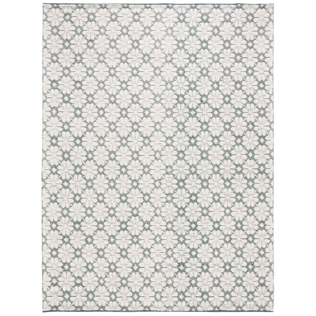 SAFAVIEH Vermont VRM303Y Handwoven Ivory / Green Rug Image 1