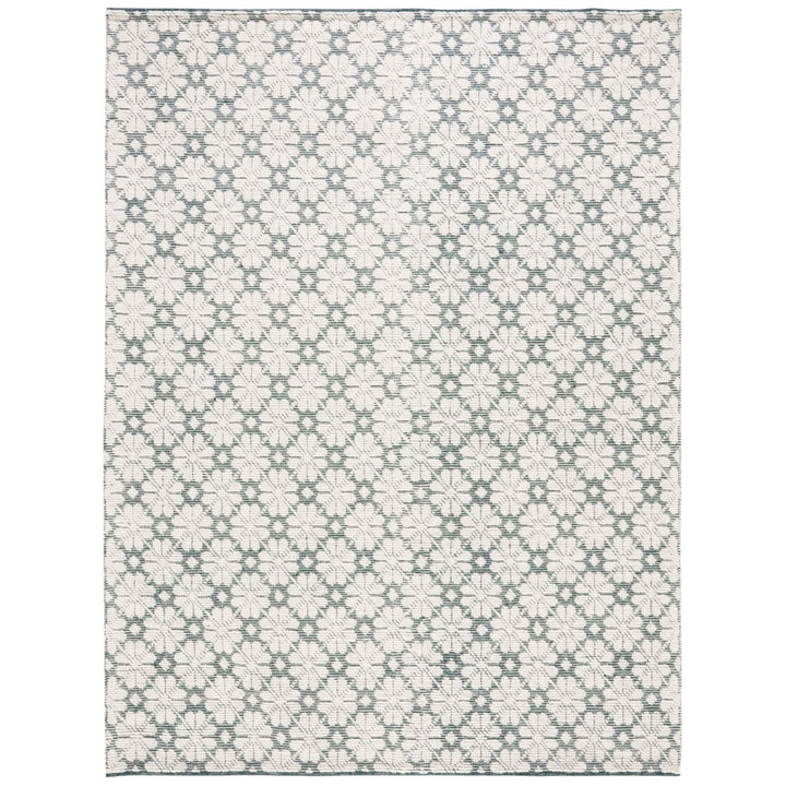 SAFAVIEH Vermont VRM303Y Handwoven Ivory / Green Rug Image 1