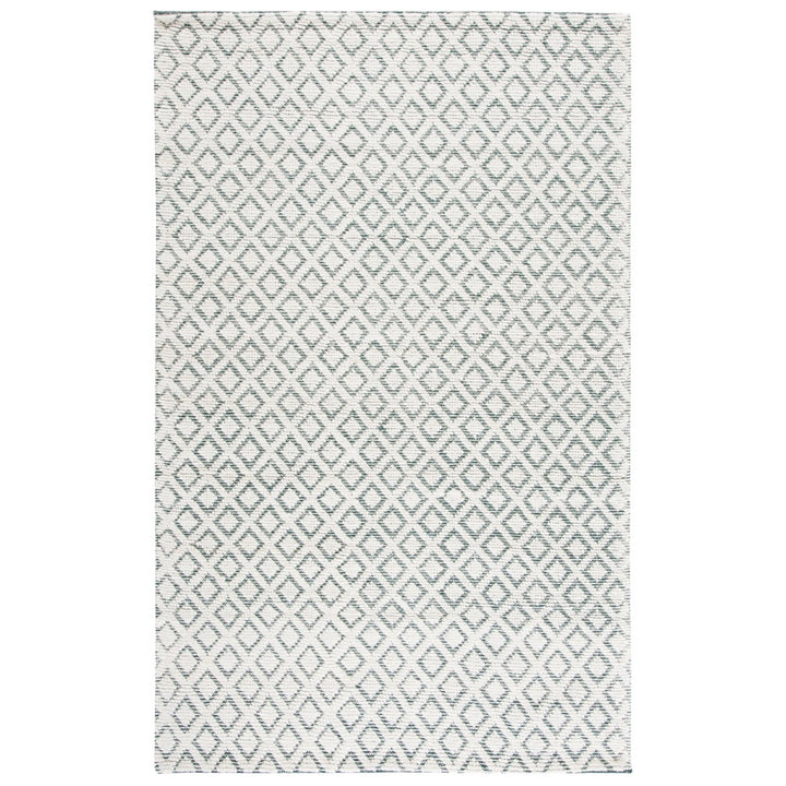 SAFAVIEH Vermont VRM304Y Handwoven Ivory / Green Rug Image 1