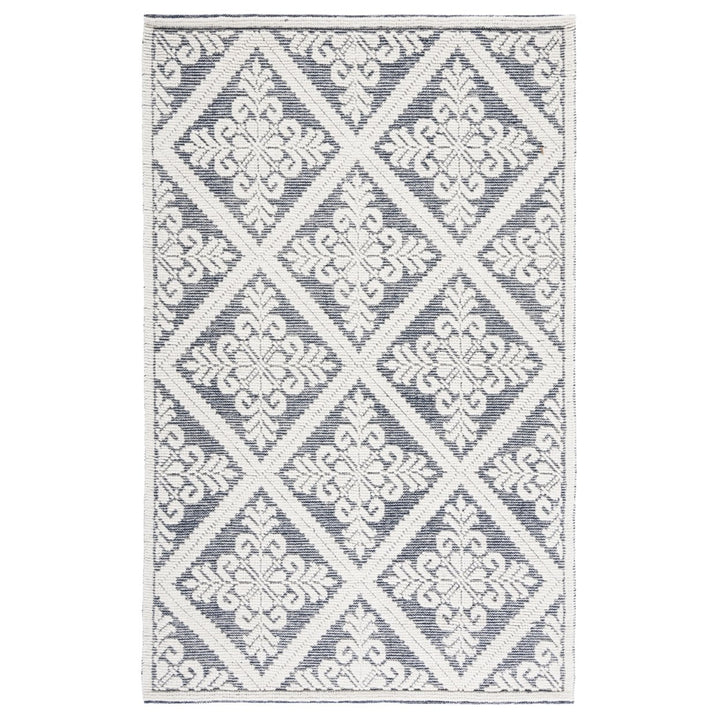 SAFAVIEH Vermont VRM306N Handwoven Ivory / Navy Rug Image 2