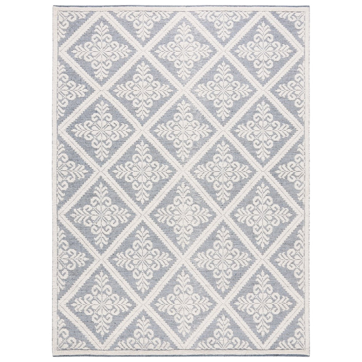 SAFAVIEH Vermont VRM306M Handwoven Ivory / Blue Rug Image 9