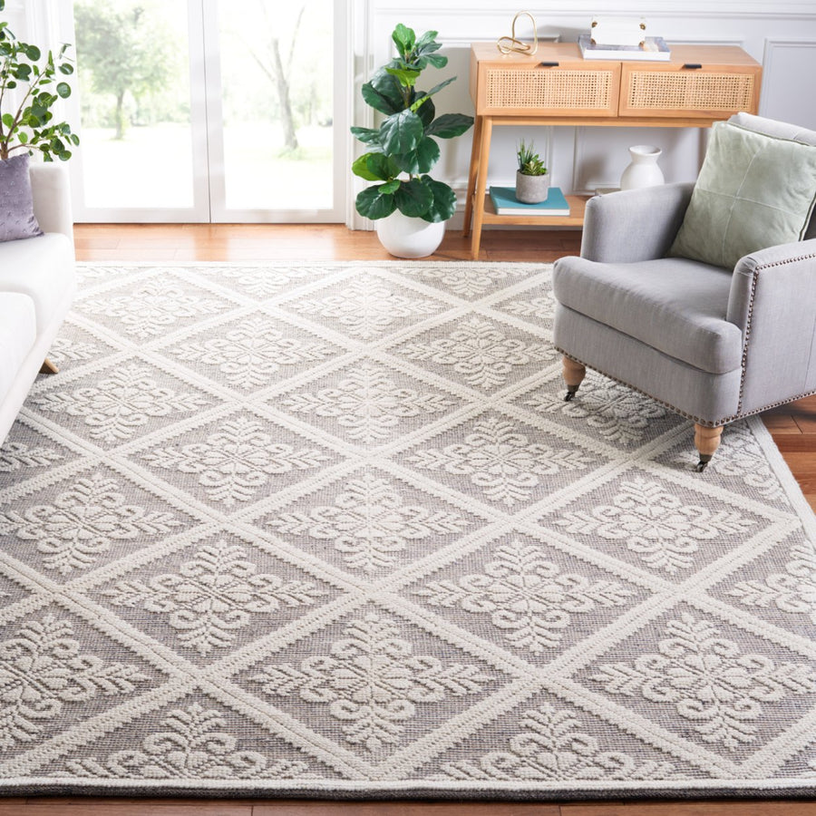 SAFAVIEH Vermont VRM306T Handwoven Ivory / Brown Rug Image 1