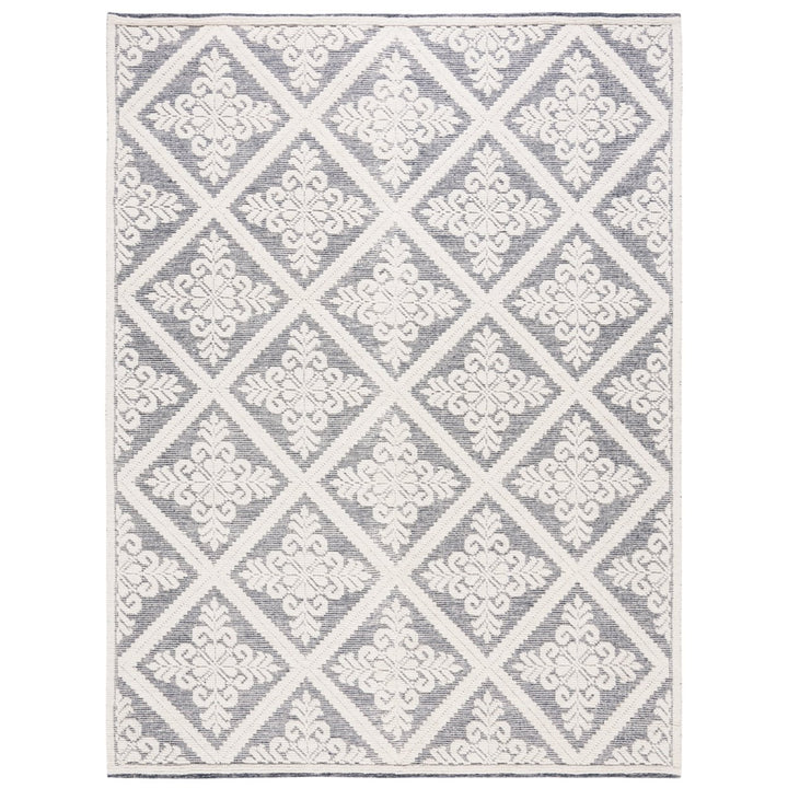 SAFAVIEH Vermont VRM306N Handwoven Ivory / Navy Rug Image 8