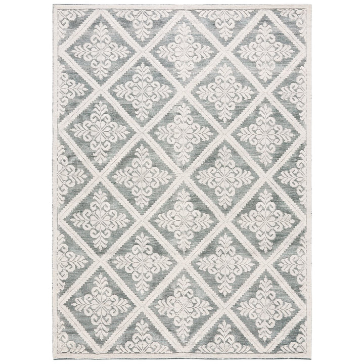 SAFAVIEH Vermont VRM306Y Handwoven Ivory / Green Rug Image 9