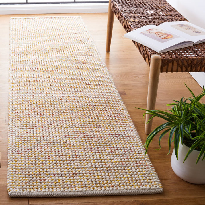 SAFAVIEH Vermont VRM401B Handwoven Ivory / Gold Rug Image 3