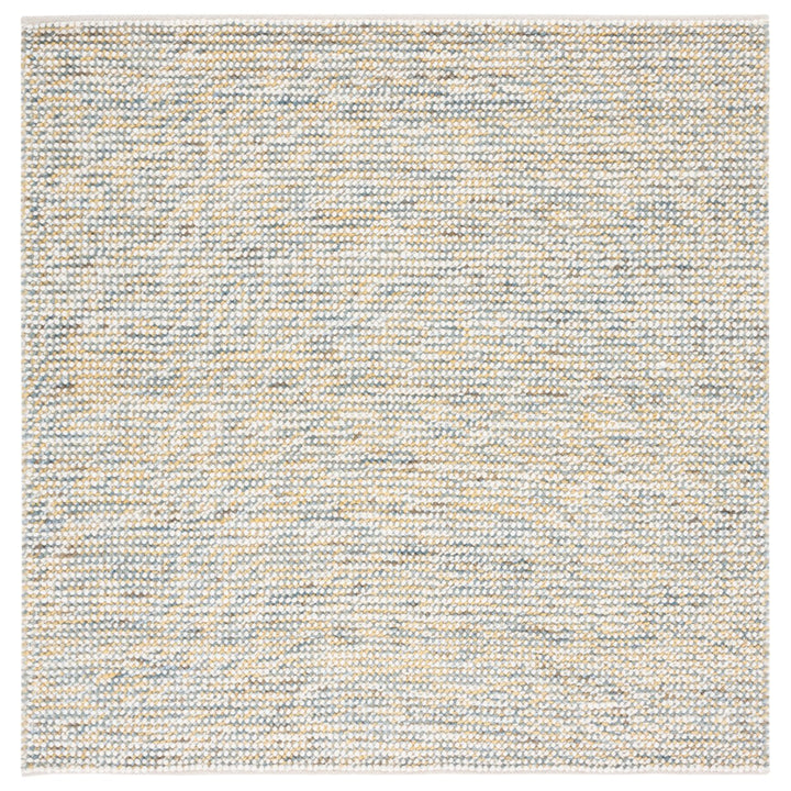 SAFAVIEH Vermont VRM401D Handwoven Dark Gold / Blue Rug Image 1