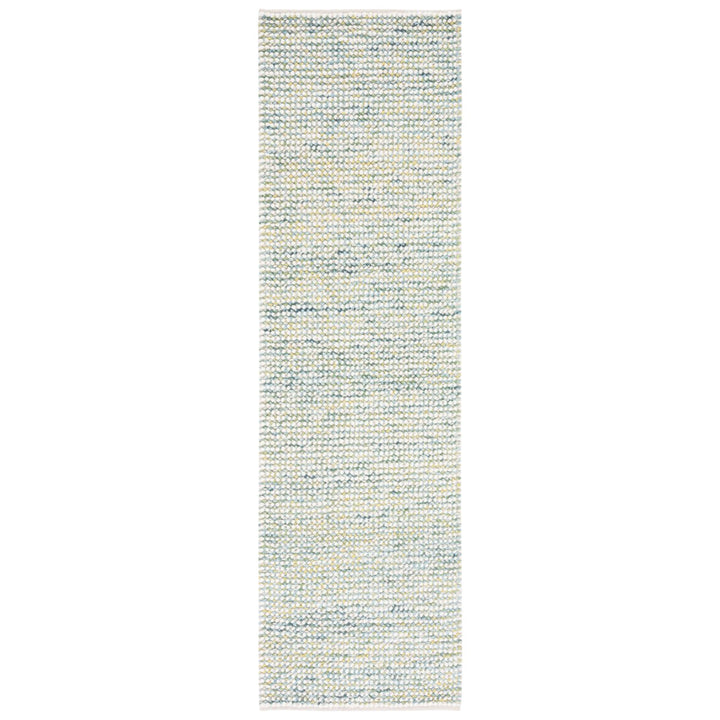 SAFAVIEH Vermont VRM401M Handwoven Ivory / Blue Rug Image 1