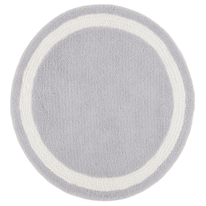 SAFAVIEH Vermont Collection VRM477F Grey / Ivory Rug Image 1