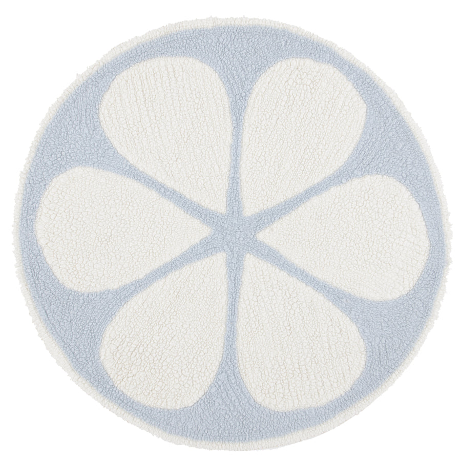 SAFAVIEH Vermont Collection VRM478A Ivory/Light Blue Rug Image 1