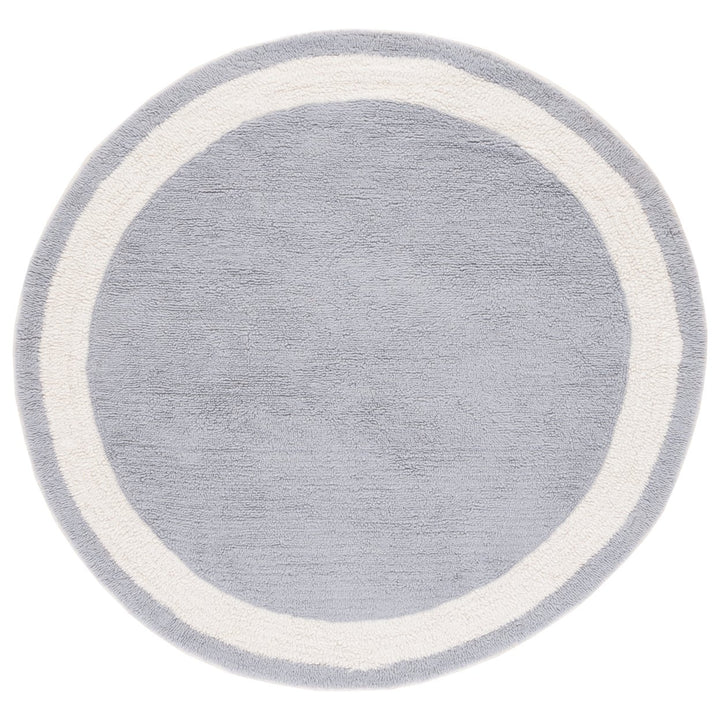 SAFAVIEH Vermont Collection VRM477F Grey / Ivory Rug Image 1