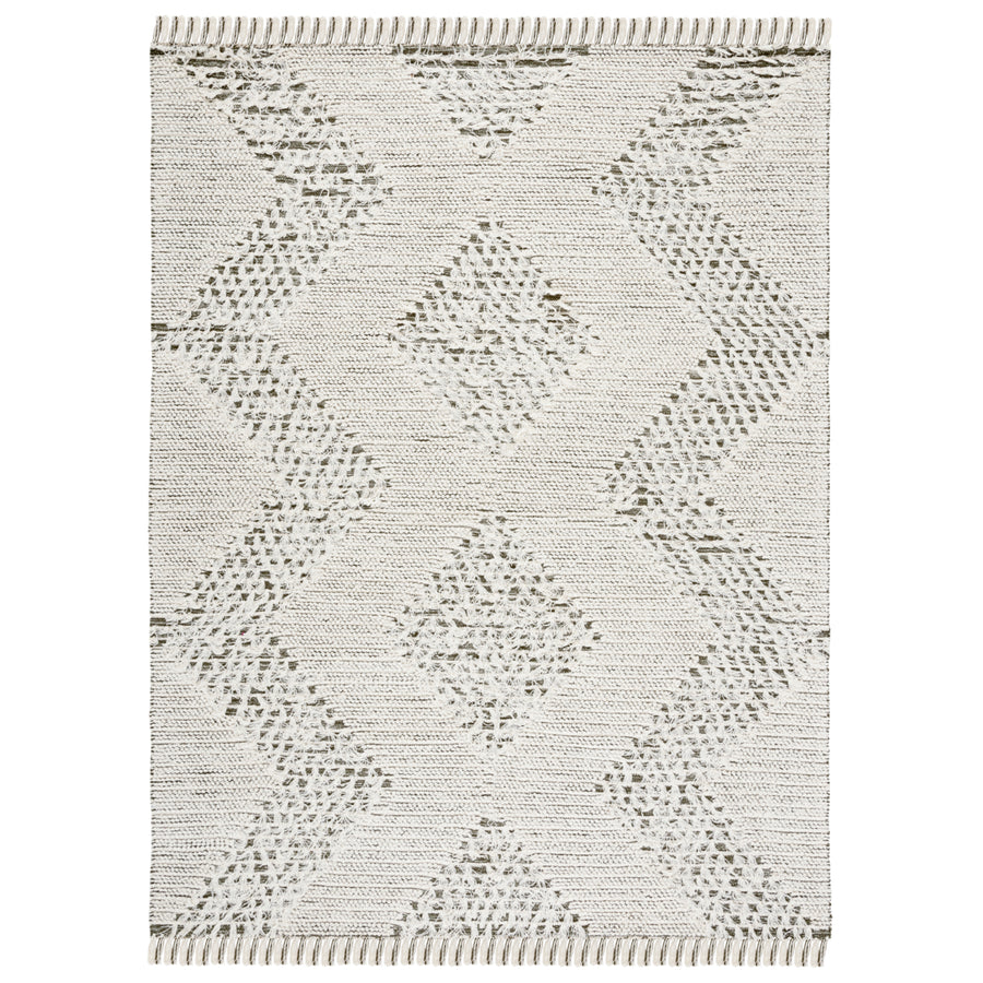 SAFAVIEH Vermont VRM501A Handwoven Ivory / Green Rug Image 1