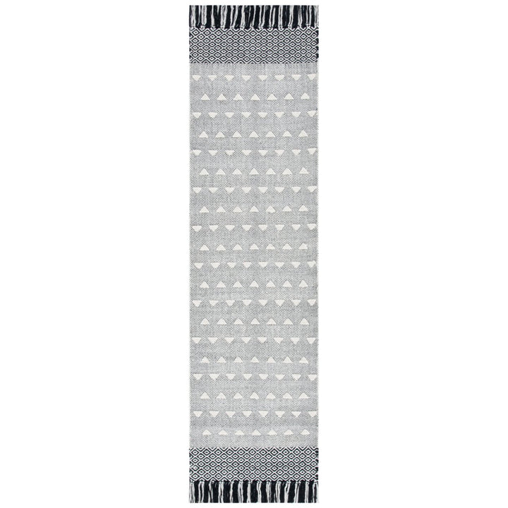 SAFAVIEH Vermont VRM503A Handwoven Ivory / Black Rug Image 1