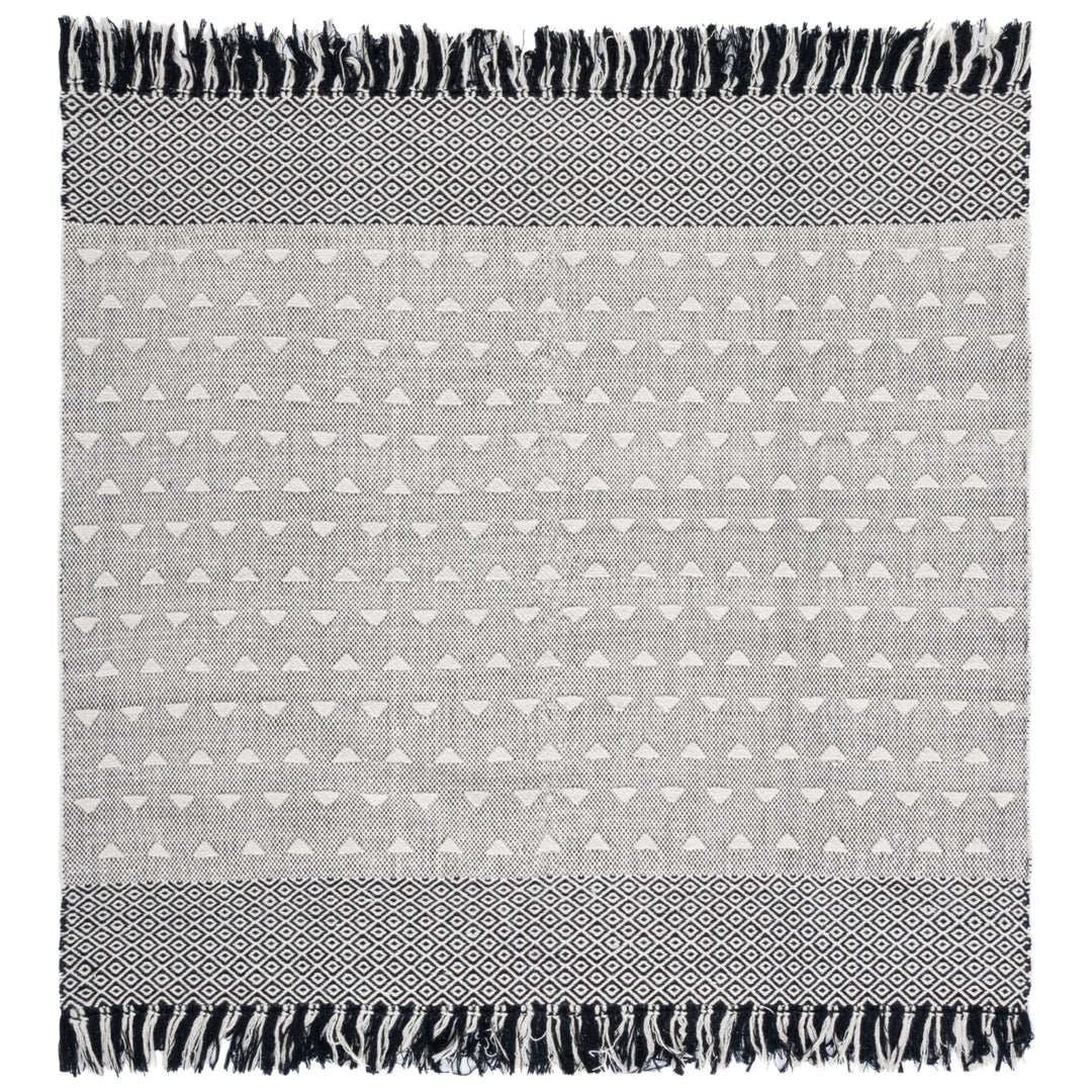 SAFAVIEH Vermont VRM503A Handwoven Ivory / Black Rug Image 6