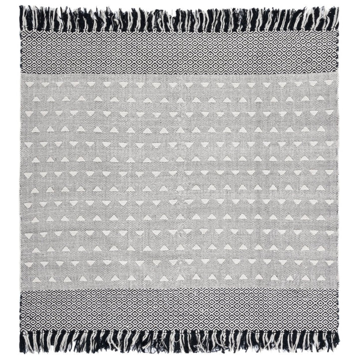 SAFAVIEH Vermont VRM503A Handwoven Ivory / Black Rug Image 1