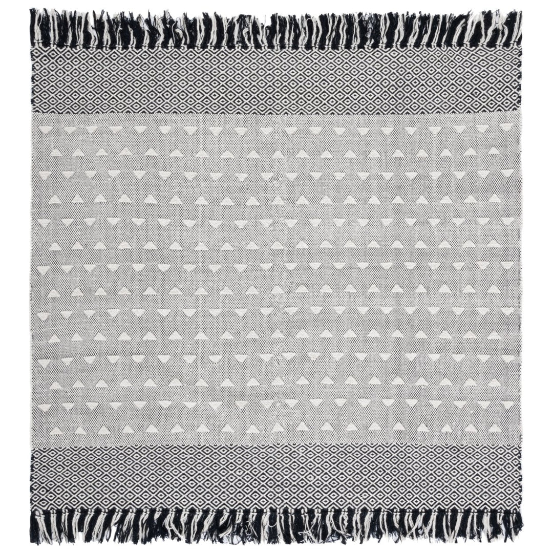 SAFAVIEH Vermont VRM503A Handwoven Ivory / Black Rug Image 1