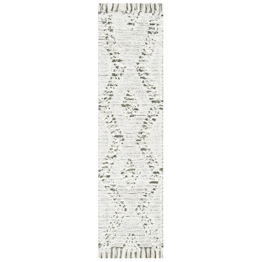 SAFAVIEH Vermont VRM501A Handwoven Ivory / Green Rug Image 1