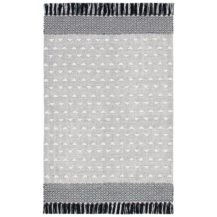 SAFAVIEH Vermont VRM503A Handwoven Ivory / Black Rug Image 1