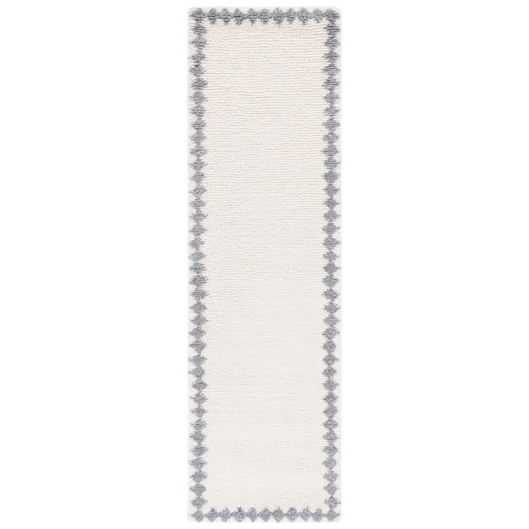 SAFAVIEH Vermont VRM550A Handmade Ivory / Grey Rug Image 3