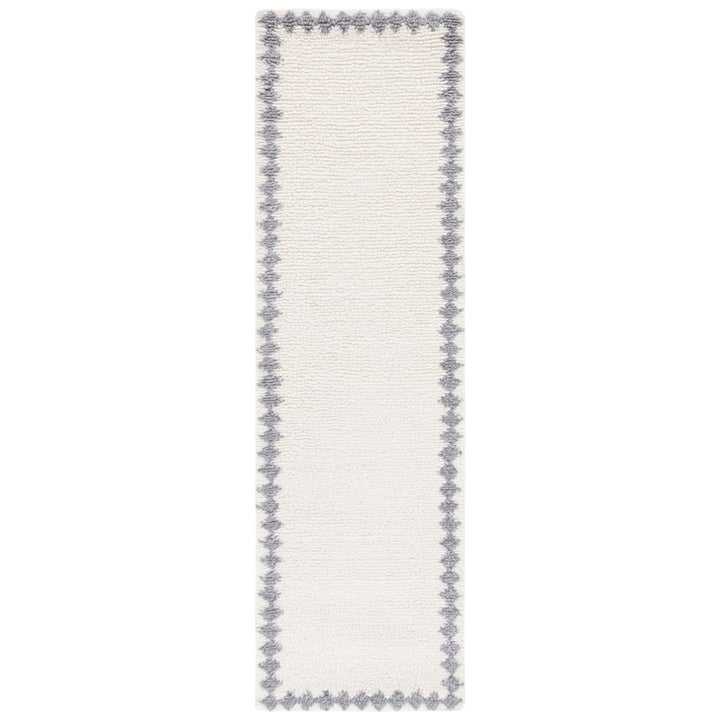 SAFAVIEH Vermont VRM550A Handmade Ivory / Grey Rug Image 1