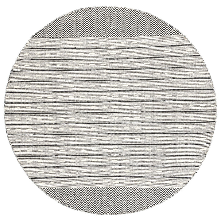 SAFAVIEH Vermont VRM504A Handwoven Ivory / Black Rug Image 1