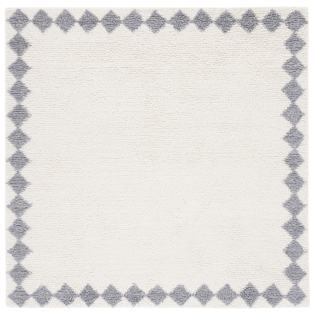 SAFAVIEH Vermont VRM550A Handmade Ivory / Grey Rug Image 4